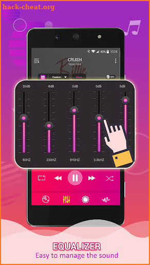 Mp3 player, Music Player - Bands Equalizer screenshot