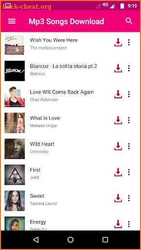 Mp3 Songs Download screenshot