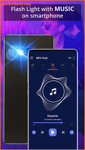 MP3 Strobe Light - Music Flashlight screenshot