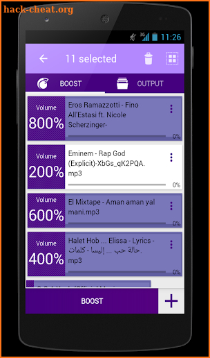 MP3 VOLUME BOOST GAIN LOUD PRO screenshot