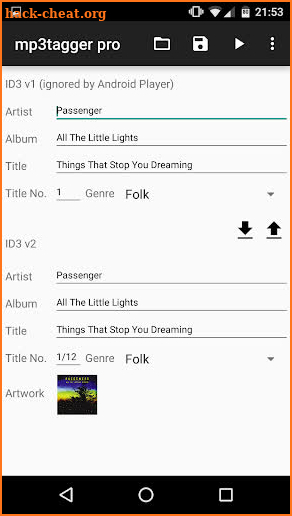 mp3tagger pro screenshot