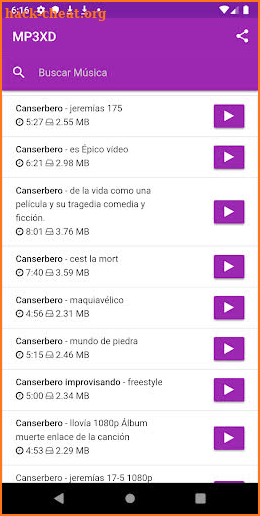MP3XD Descargar Musica screenshot