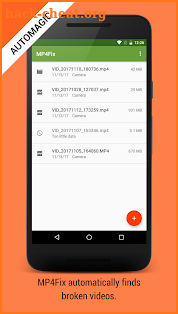 MP4Fix Video Repair Tool screenshot