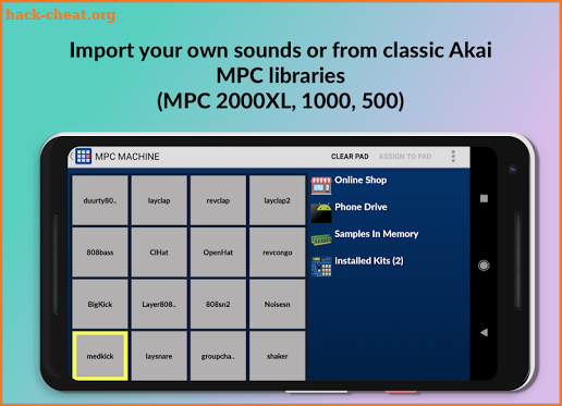 MPC MACHINE - Sampling Drum Machine Beat Maker screenshot