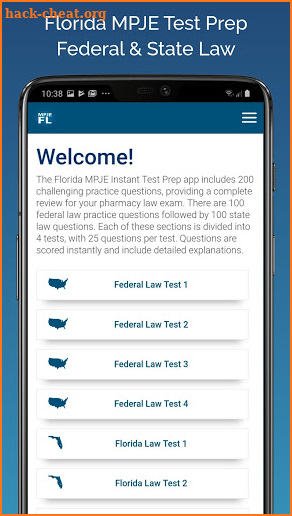 MPJE Florida Test Prep screenshot