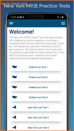 MPJE New York Test Prep screenshot