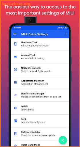 MQS - Quick Settings for MIUI screenshot