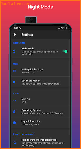 MQS - Quick Settings for MIUI screenshot