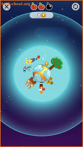 Mr Apple - Gravity Puzzles screenshot