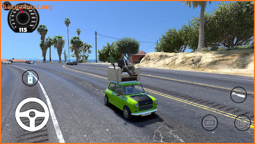 Mr Bean Car Special Delivery screenshot