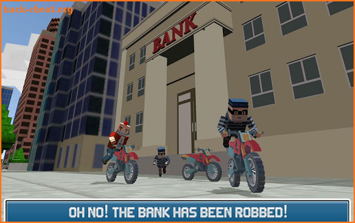 Mr. Blocky Police: Police Car SIM screenshot