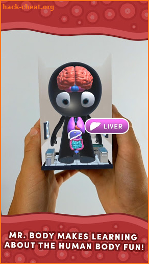 Mr. Body for MERGE Cube screenshot