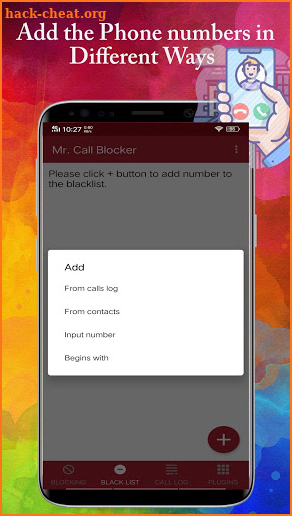 Mr. Call Blocker - Calls Blacklist and Whitelist screenshot