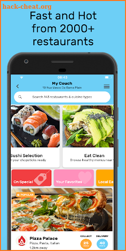 Mr D Food - delivery & takeaway screenshot