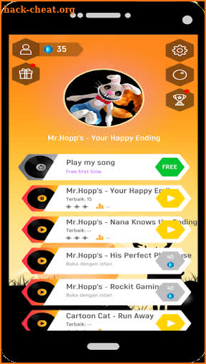 Mr Hopps Playhouse Magic Tiles screenshot