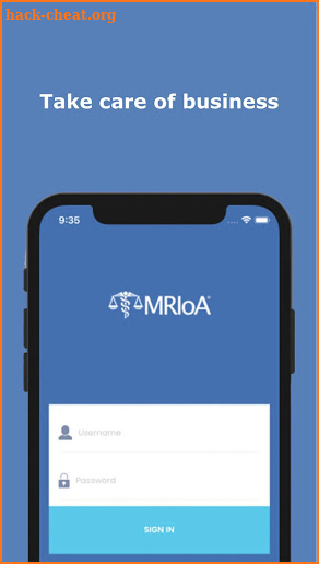 MRIoA ReviewerAPP screenshot