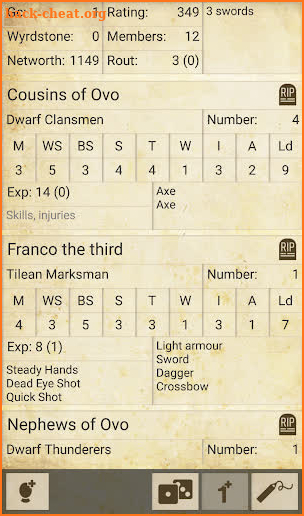 MRoster screenshot