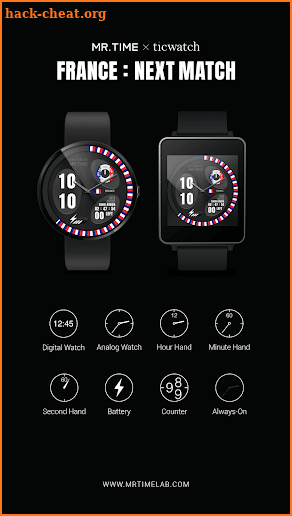 [MR.TIME x TicWatch] France - Next Match 2018 screenshot