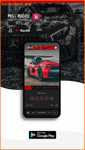 MS - PJ020 Theme for KLWP screenshot