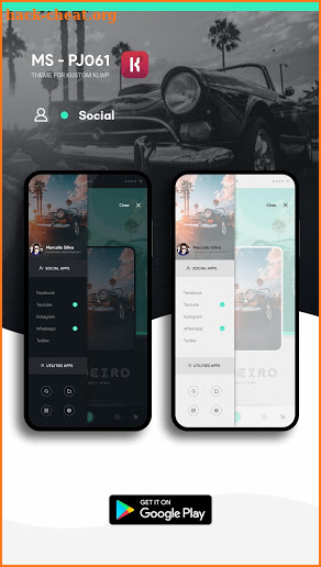 MS - PJ061 Theme for KLWP screenshot