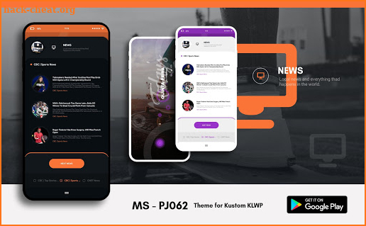 MS - PJ062 Theme for KLWP screenshot