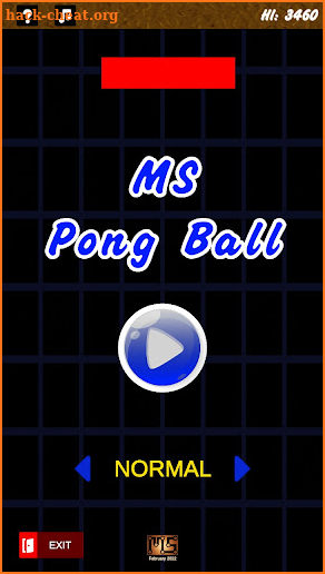 MS Pong Ball screenshot