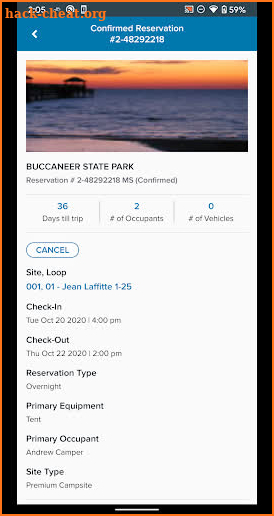 MS State Parks screenshot