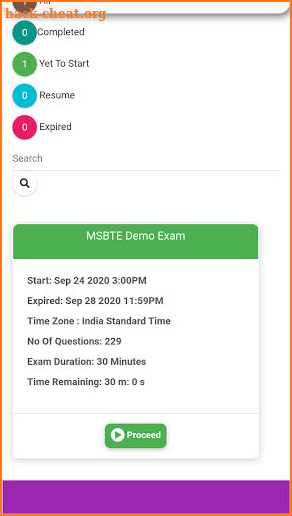 MSBTE Exam screenshot