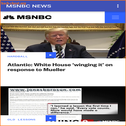 MSNBC & CBN NEWS LIVE screenshot