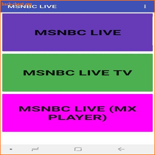 MSNBC LIVE NEWS screenshot