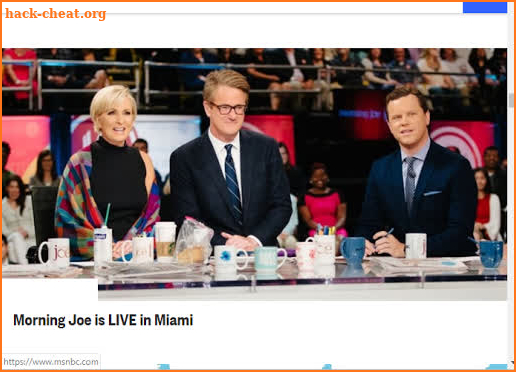 MSNBC Morning Joe Live screenshot