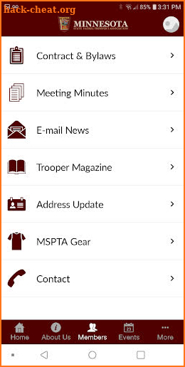 MSPTA screenshot