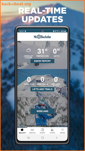 Mt. Bachelor screenshot