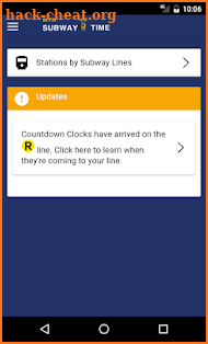 MTA Subway Time screenshot