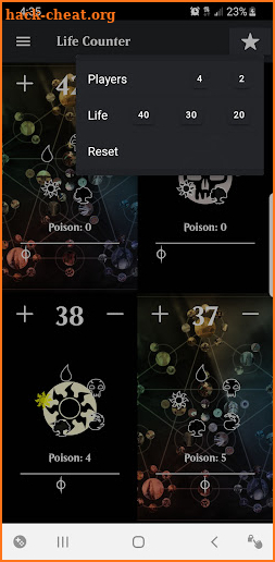 MTG Life Counter screenshot