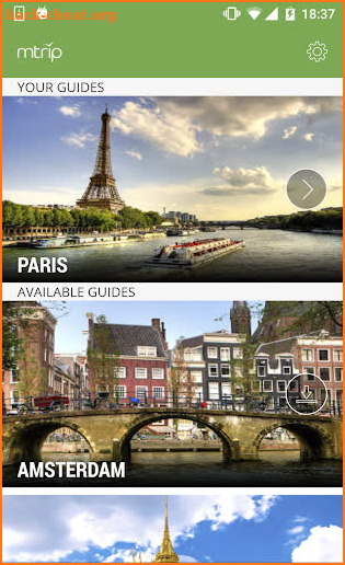 mTrip Travel Guides screenshot