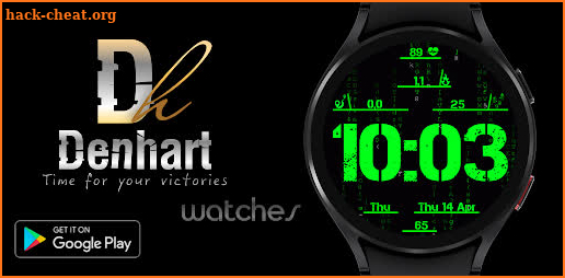 MTRX Animated WatchFace WearOS screenshot