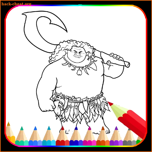 muana coloring screenshot