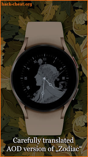 Mucha Zodiac Watch Face screenshot