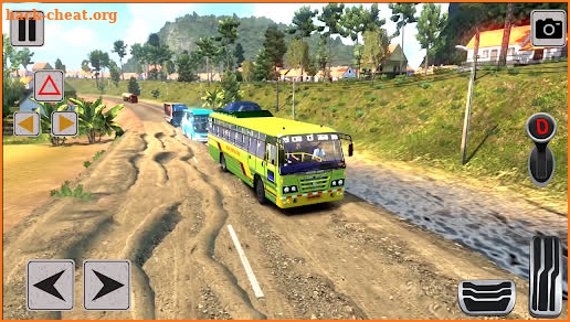 Mud Bus Driving Offroad Game. screenshot