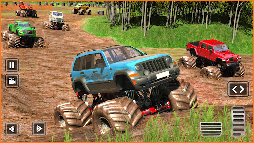 Mud Truck Drag Racing Games screenshot