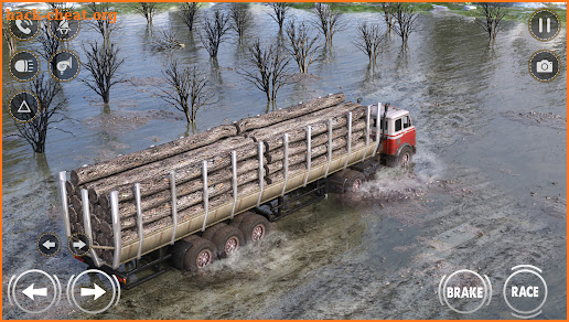 Mud Truck Driving games 3d screenshot