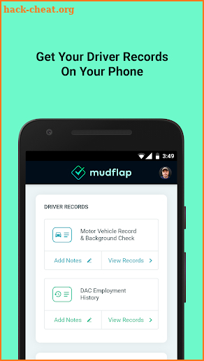 Mudflap - Your Driver Trust Score screenshot