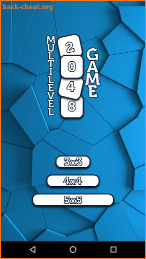 Multi 2048 game screenshot