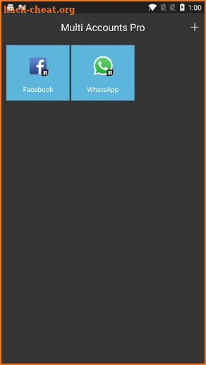 Multi Accounts Pro screenshot