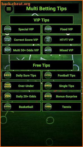 Multi Betting Tips screenshot