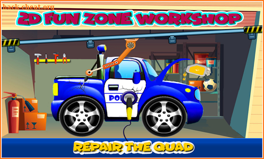 Multi Quad Bike Repair Mechanic Workshop Games screenshot