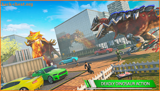 Multi Robot Bike Transform: Dino Robot Game screenshot