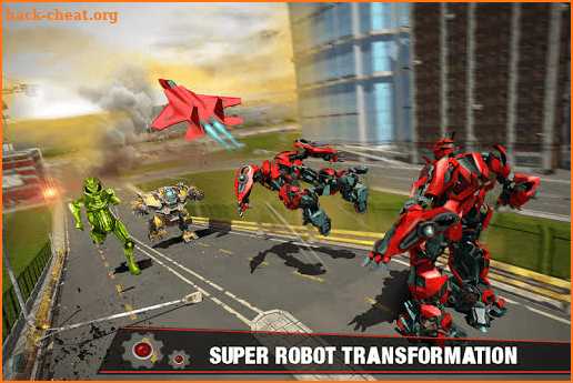 Multi Robot Transform Battle: Air jet robot games screenshot