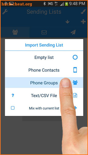 Multi SMS & Group SMS PRO screenshot